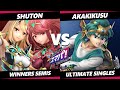 Sumapa 129 TOP 8 - Shuton (Pyra Mythra) Vs. Akakikusu (Hero) Smash Ultimate - SSBU