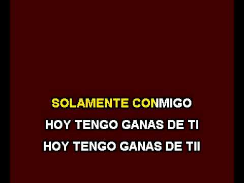 Ricardo Montaner - Hoy tengo ganas de ti.KARAOKE