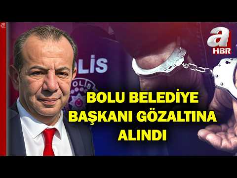 Son dakika... Bolu Belediye Başkanı Tanju Özcan Gözaltına Alındı | A Haber