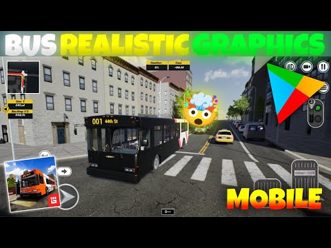 Bus Realistic Graphics Mobile Game 🤯 | Bus Simulator Pro Urban Rivals Gameplay