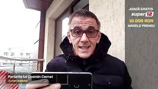 #profit! Marți avem 15 ponturi de la Cosmin Cernat » Vezi selecția la CFR – U.Craiova!