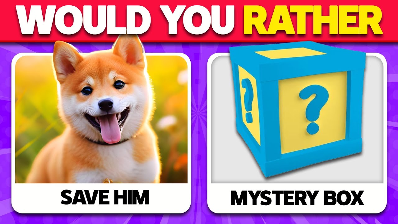 🤔🎲 Would You Rather 180 Mystery Edition Questions | Quiz Guess