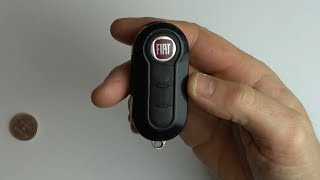 How To Change the BATTERY on 2013 Fiat 500 Key Fob