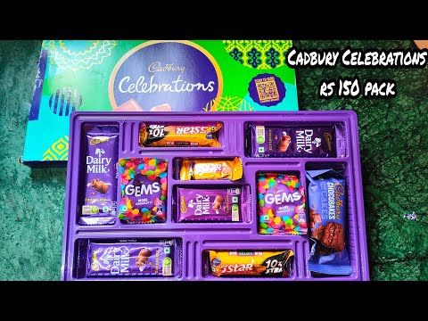 Cadbury Celebrations unboxing l Best diwali gift 2022 l Cadbury Celebrations rs 150 pack unboxing