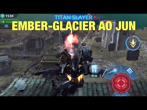 My Best Titan Killer/Slayer: Ember-Glacier Ao Jun | War Robots F2P Champion League FFA Gameplay