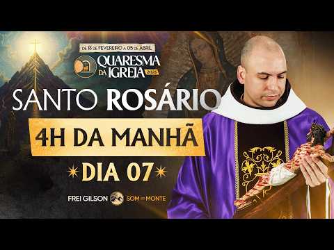 Santo Rosário | 7° Dia | Quaresma 2026 | 25/02 | 03:40 | Live Ao vivo