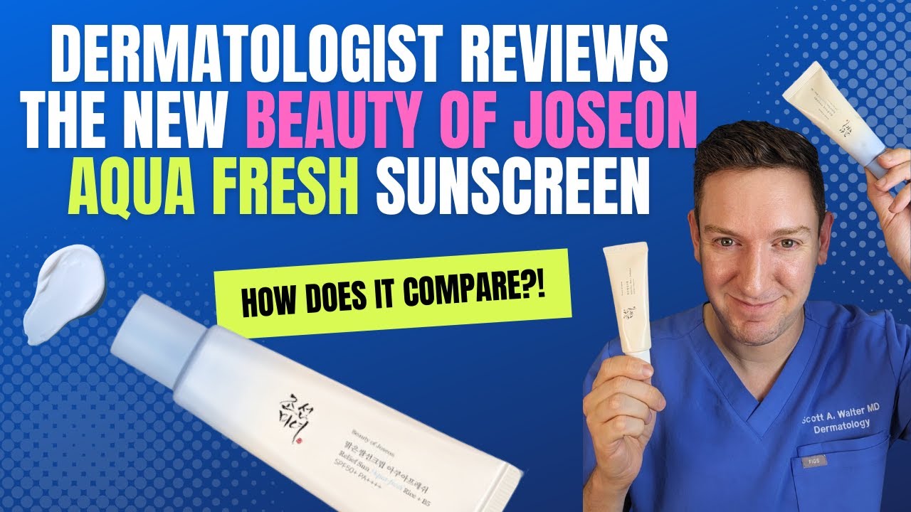 Miniatura da avaliação em vídeo de Protetor Solar Facial Beauty of Joseon Relief Sun Aqua-Fresh Rice + B5 SPF50+ PA++++ 50ml
