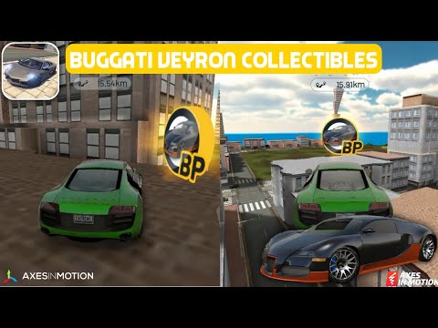 Extreme Car Driving Simulator Bugatti Veyron Blueprints - Android Gameplay