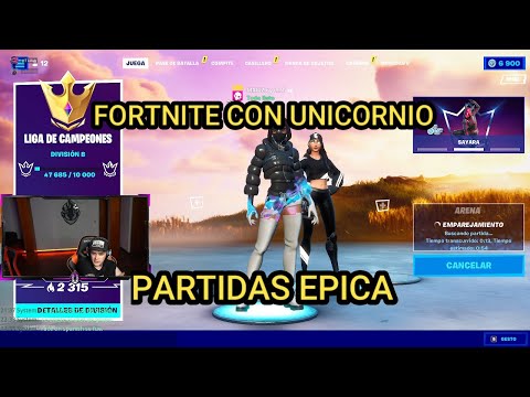 LITkillah Y UNICORNIO JUGANDO AL FORTNITE👑