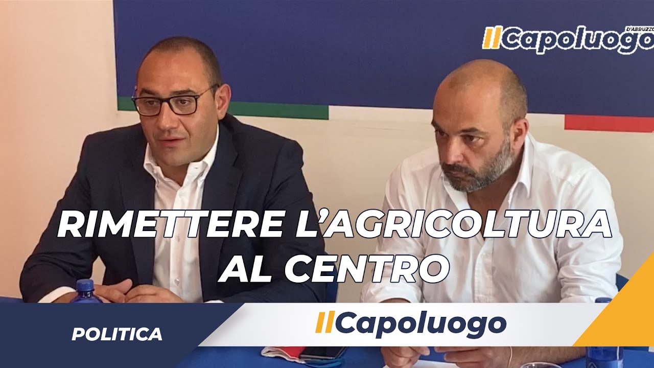 Tiziano Genovesi con Emanuele Imprudente per ridare centralità all’agricoltura