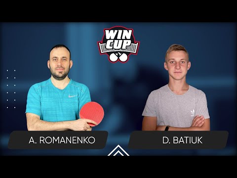 20:00 Andrii Romanenko - Dmytro Batiuk West 5 WIN CUP 08.01.2024 | TABLE TENNIS WINCUP