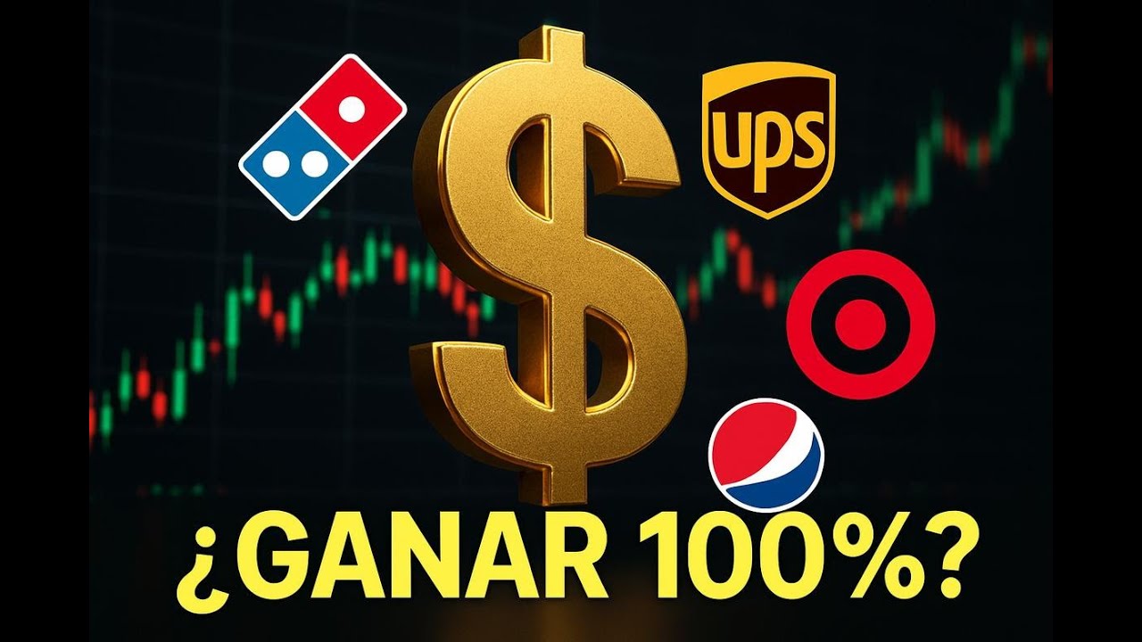 OPORTUNIDAD ÚNICA en Dominos Pizza, UPS y 5 gigantes más. ¿Ganar 100%?