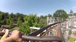 preview picture of video 'Leap The Dips- Oldest Rollercoaster in the World- POV Lakemont Park'