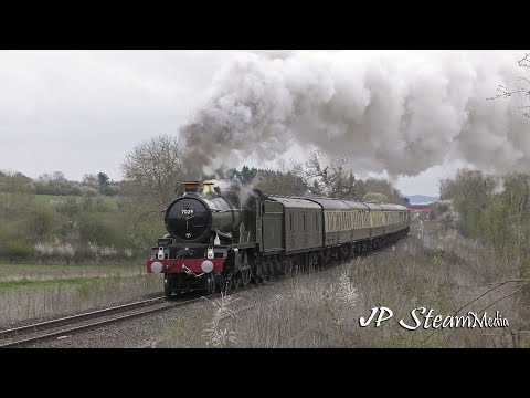 GWR 7029 'Clun Castle' Storms 'The Cotswold Explorer' | 06.04.2019
