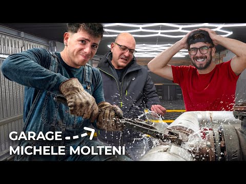 IO e MIO PADRE ALLAGHIAMO il MEGA GARAGE di MICHELE MOLTENI?!