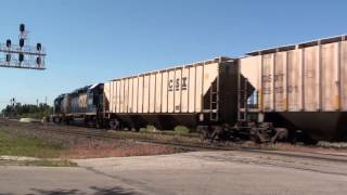preview picture of video 'CSX H793 at Fostoria'
