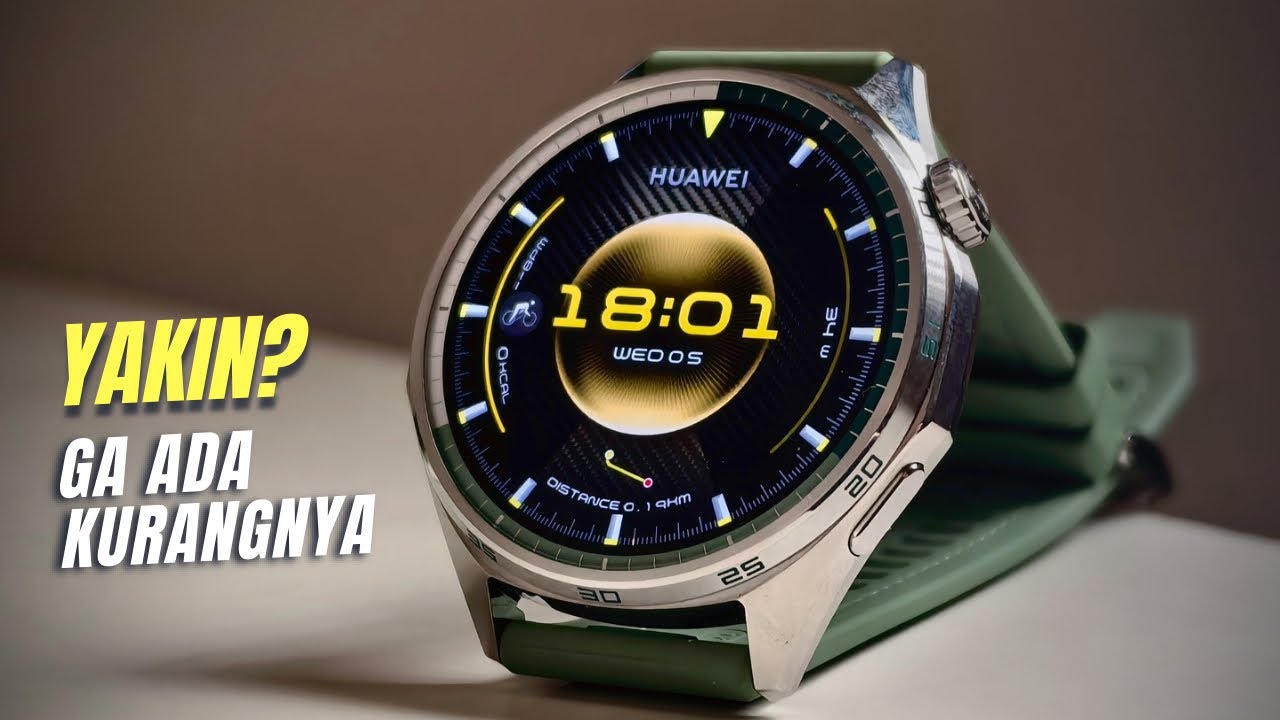 HUAWEI GT 6 - FULL REVIEW Setelah 3 mingguan!