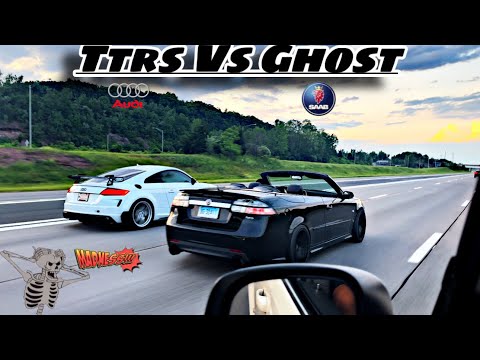 AUDI TTRS vs SAAB 9-3 AERO CONVERTIBLE [FBO]
