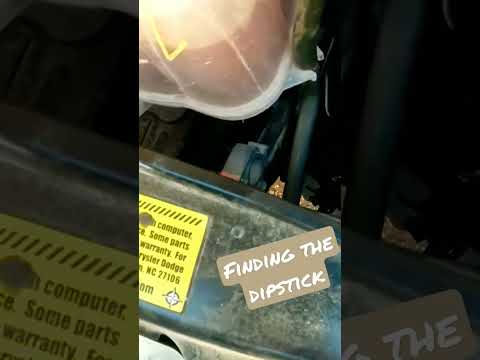 Where's the transmission dipstick? #shorts