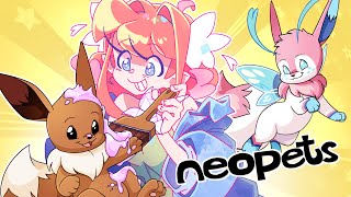 Turning Eevee into a Neopet! (this is an excuse to talk about neopets)