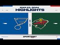 NHL Highlights | Blues vs. Wild - March 23, 2024