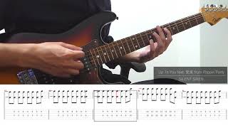 SILENT SIRENのUp To You feat. 愛美 from Poppin’Partyをギターで弾いてみた【TABあり】