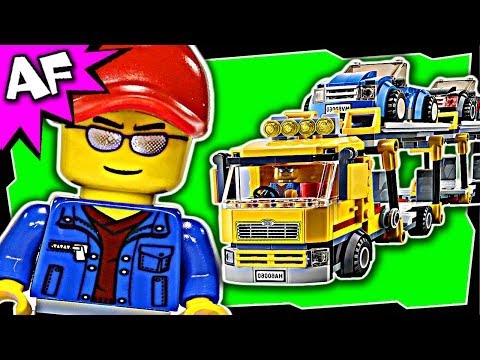 Vidéo LEGO City 60060 : Le camion de transport de voitures