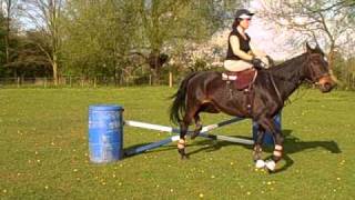 Jumping Side Saddle 1st Attempt
