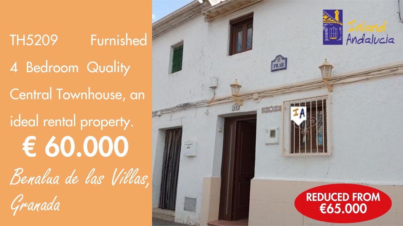 Casa in vendita a Benalúa de las Villas - TH5209 Casa in vendita a Benalúa de las Villas - TH5209
