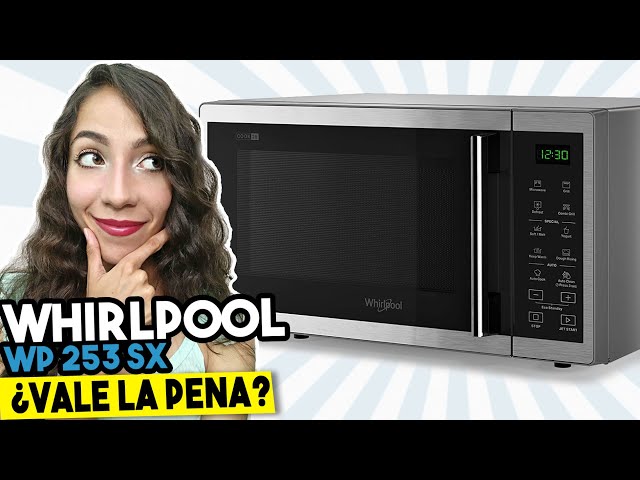 Vídeo relacionado con Whirlpool Microondas con Grill MWP203SB 20L 700W, Libre Instalación, Panel Digital, Negro