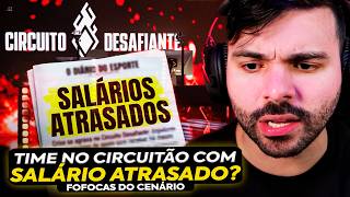 🚨 TEM TIME ATRASANDO SALÁRIO DOS JOGADORES NO CIRCUITÃO? MINERVA REAGE E OPINA SOBRE O CASO RMD