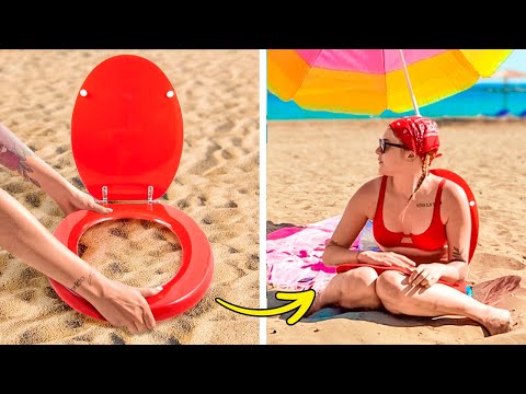 30+ BEACH-HACKS & CAMPING-HACKS FÜR DEN SOMMER