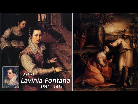 Artist Lavinia Fontana (1552 - 1614) Bolognese Mannerist Painter | WAA