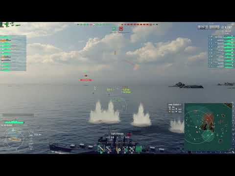 World of Warships - Helena (101K Damage, 3 Kills)