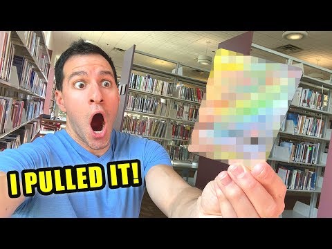 *I FINALLY PULLED IT IN THE LIBRARY!* Best Pokemon Cards Opening!