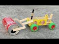 How To Make Matchbox Road Roller Leveling Machine Diy Mini Road Roller Mini Rolar