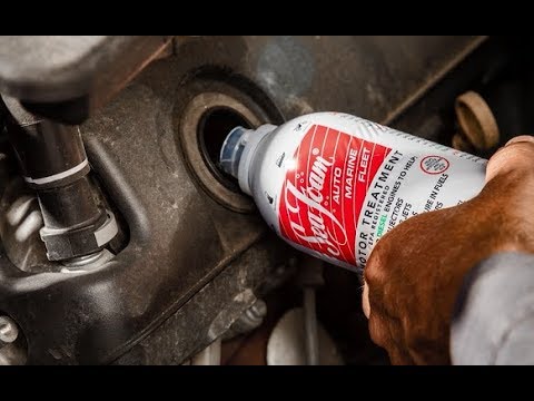 Add Sea Foam to your oil crankcase - super easy!