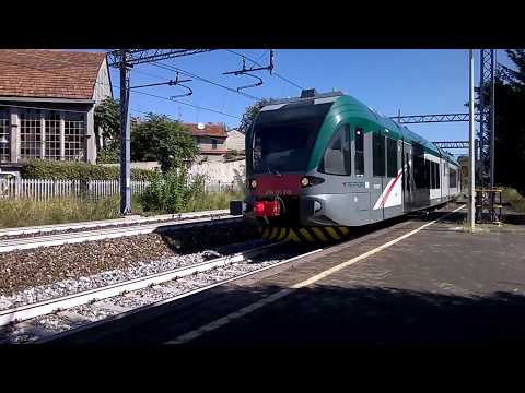 ATR125 010+011 Trenord speciale GP F1 - Monza Sobborghi - 03/09/2017