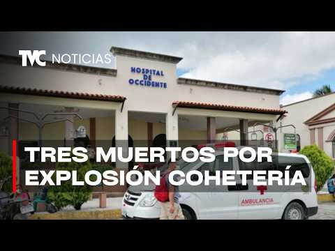 Copán:Tres personas fallecen por explosión en cohetería: