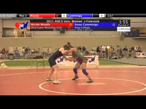 University Women 48kg - Nicole Woody vs. Anna Cummings