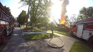 Box alarm Squad 4 Detroit Fire Department