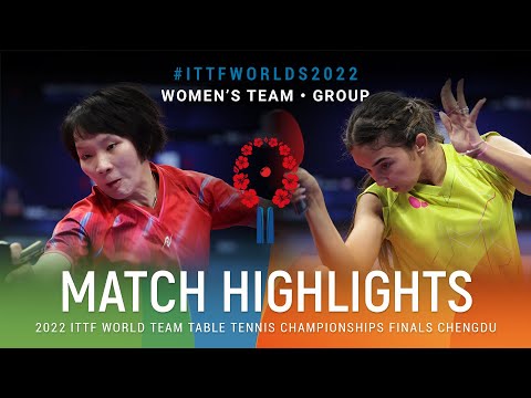 Highlights | Tee Ai Xin (MAS) vs Melanie Diaz (PUR) | WT Grps | #ITTFWorlds2022