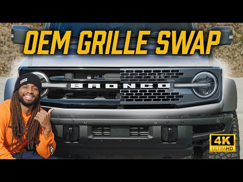 How to remove Bronco Grille | Under $500 OEM Upgrade!