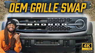 How to remove Bronco Grille | Under $500 OEM Upgrade!