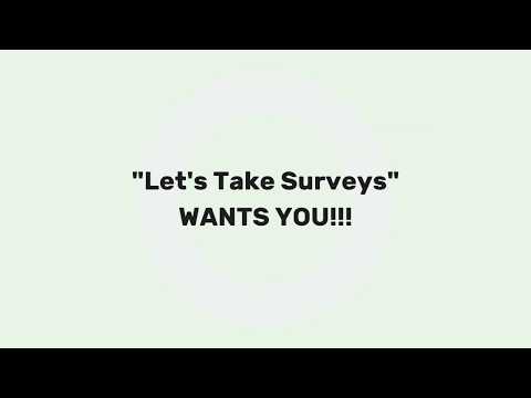 Lets Take Surveys