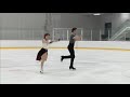 Laurence Fournier Beaudry Nikolaj Sørensen 2021 Skate Canada Challenge RD