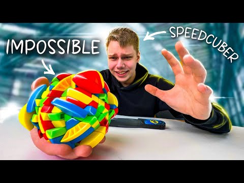 Can a professional speedcuber solve this impossible Rubik`s cube?