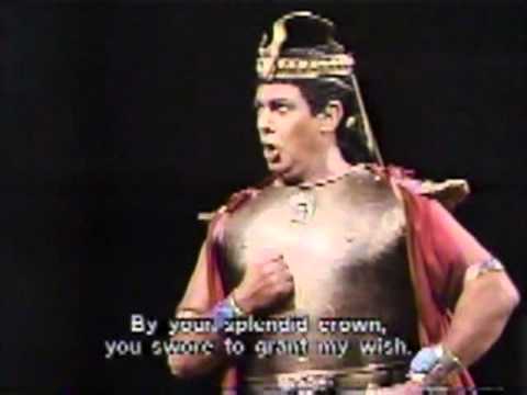 Verdi: Aida with Freni, Domingo, Wixell. Houston 1987