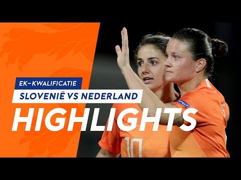 Highlights Slovenië - OranjeLeeuwinnen (4/10/2019) EK-kwalificatie