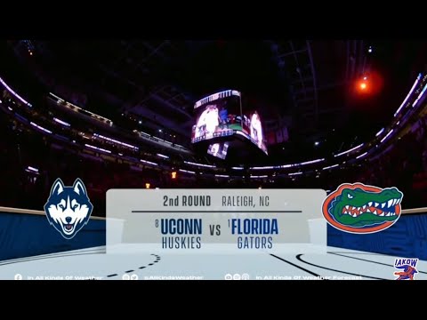 2025 NCAA Basketball Tournament, Round 32: (1) Florida Gators vs. (8) UConn Huskies